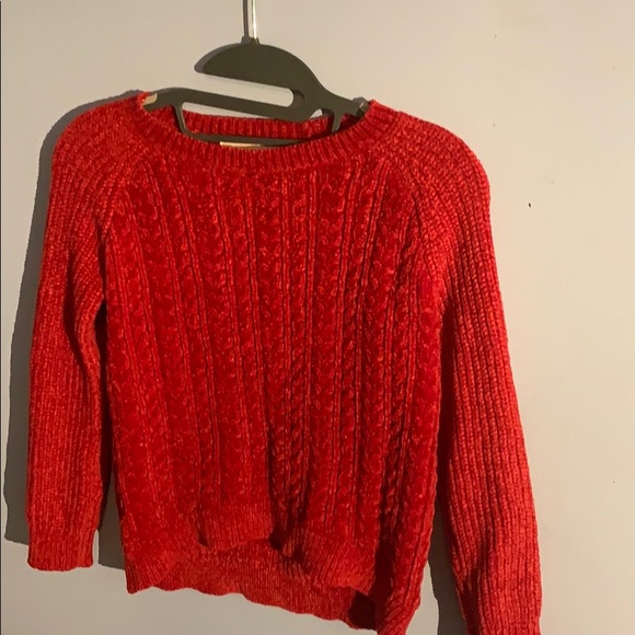 Red knitted sweater - Picture 3 of 3